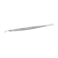 Инструмент для ламинирования ресниц со щеточкой Design Lashes, серебристый