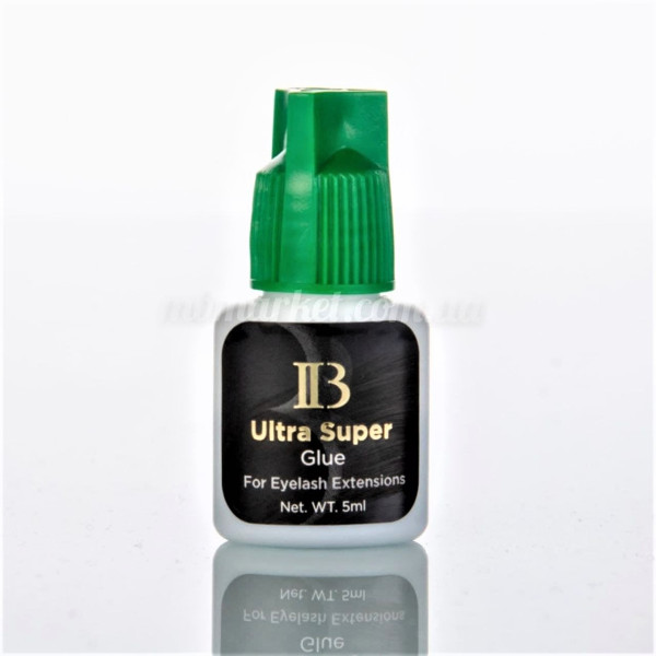 Клей для нарощування вій I-Beauty Ultra Super, 5мл (1-2 сек), чорний Клей для нарощування вій I-Beauty Ultra Super, 5мл (1-2 сек), чорний