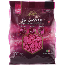 Віск у гранулах ItalWax Solo GloWax - Рожева вишня, 400 г