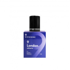 Клей для нарощування вій London Vivienne, 5 мл (1-2 сек), чорний