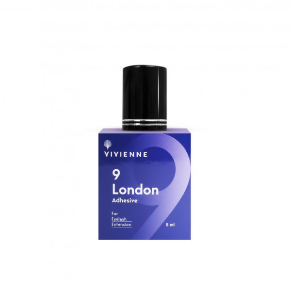 Клей для нарощування вій London Vivienne, 5 мл (1-2 сек), чорний Клей для нарощування вій London Vivienne, 5 мл (1-2 сек), чорний