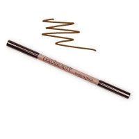 Стійкий восковий олівець для брів Ekko Beauty зі щіточкою - Medium Brown