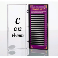 Ресницы Nagaraku 0.12C - 14 мм Нагараку