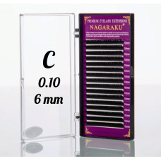 Вії Nagaraku 0.10C - 6 мм Нагараку