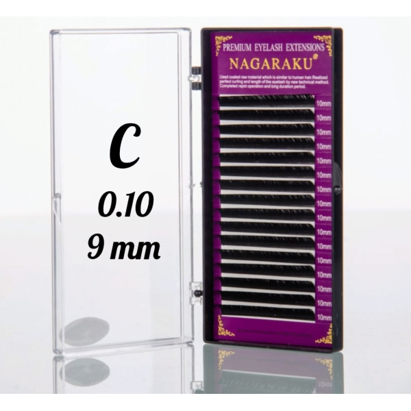 Вії Nagaraku 0.10C - 9 мм Нагараку