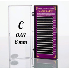 Вії Nagaraku 0.07C - 6 мм Нагараку