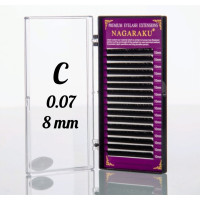 Вії Nagaraku 0.07C - 8 мм Нагараку