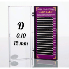 Вії Nagaraku 0.10D - 12 мм Нагараку