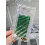 Вії Nagaraku Mix (зелений) 0.10D Нагараку мікс