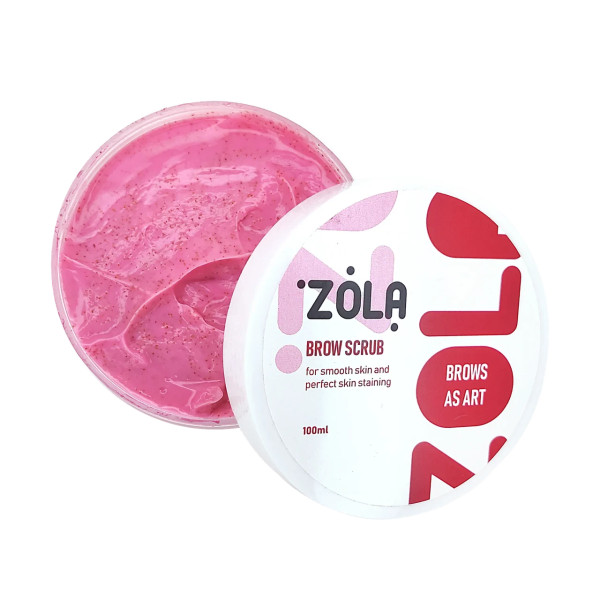 Скраб для брів ZOLA класичний, 100 мл