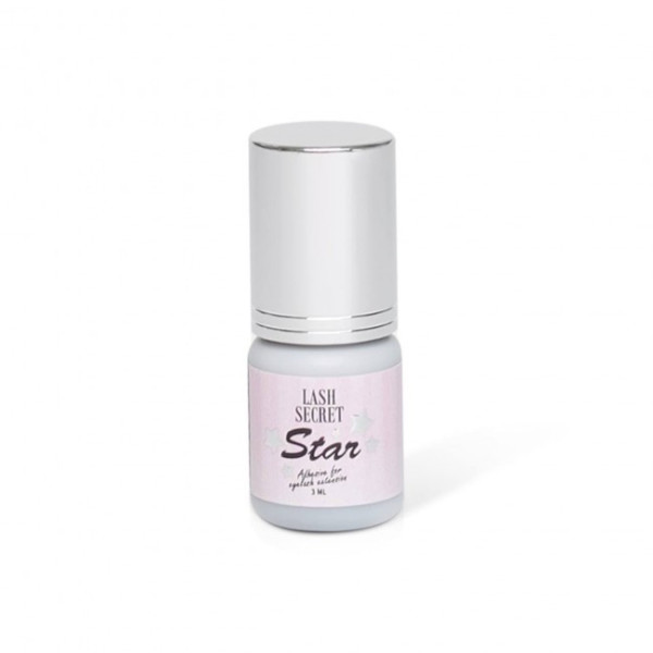 Клей для нарощування вій Lash Secret Star, 3 мл (1 сек), чорний
