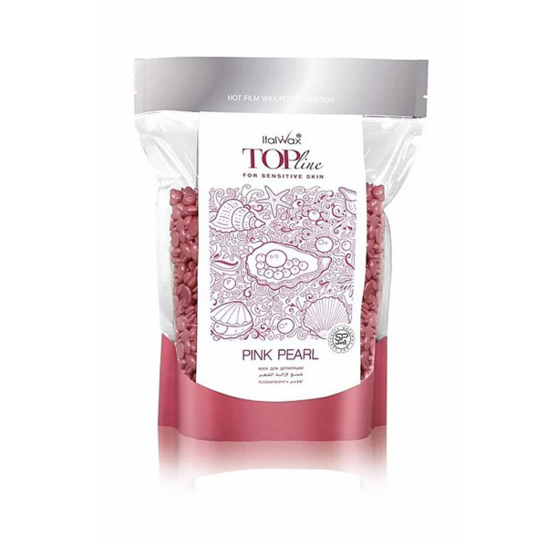 Віск у гранулах ItalWax TOP Line - Рожева перлина, 750 г Віск у гранулах ItalWax TOP Line - Рожева перлина, 750 г
