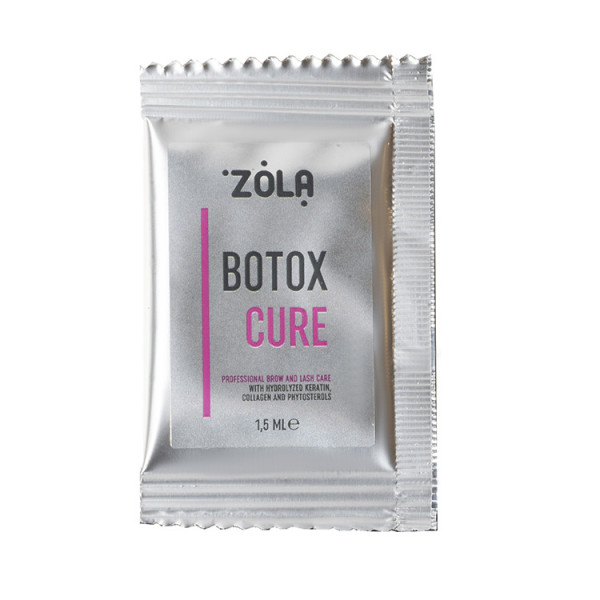 Ботокс для брів і вій ZOLA Cure, саше 1,5 мл Ботокс для брів і вій ZOLA Cure, саше 1,5 мл