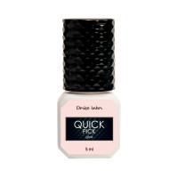 Клей для нарощування вій Quick Pick  Design Lashes, 5 мл (0,5 сек), чорний