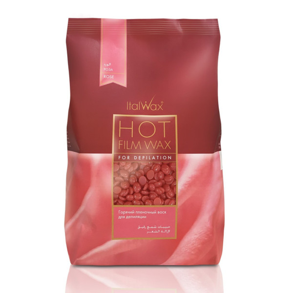 Віск у гранулах ItalWax - Троянда, 1000 г Віск у гранулах ItalWax - Троянда, 1000 г