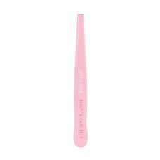 Пінцет для брів Staleks Beauty & Care 11/1 (широкі прямі кромки)