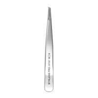 Пінцет для брів Staleks Expert 10/4 (вузькі скошені кромки)