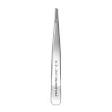 Пінцет для брів Staleks Expert 10/4 (вузькі скошені кромки)