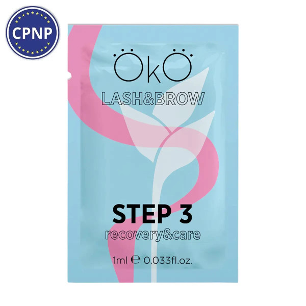 Складник для ламінування вій та брів у саше OKO №3 - Care&Recovery, 1 мл