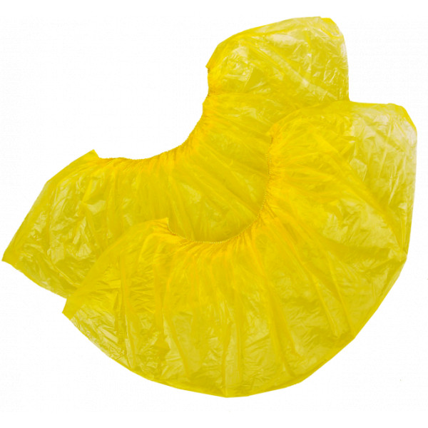 Бахіли жовті SanGig, 50 пар (100 шт) Бахіли жовті SanGig, 50 пар (100 шт)