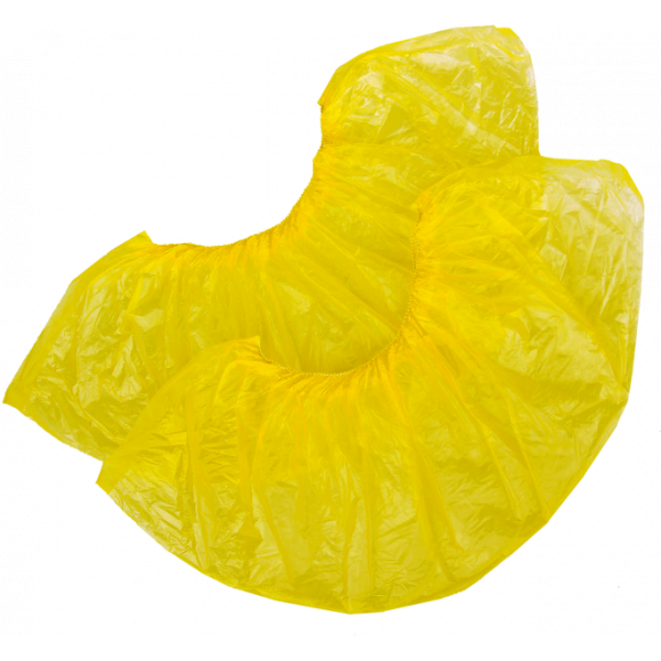 Бахіли жовті SanGig, 50 пар (100 шт)