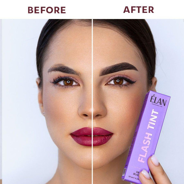 Фарба для брів та вій ELAN "Flash Tint" - 09 warm brown, 10 мл Фарба для брів та вій ELAN "Flash Tint" - 09 warm brown, 10 мл