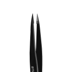 Пінцет для брів точовий Staleks Expert 11 type 5, чорний