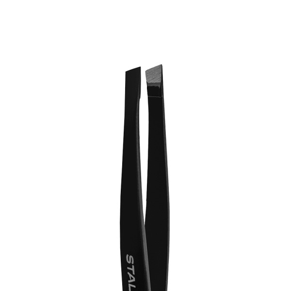 Пінцет для брів Staleks Staleks Expert 11 Type 3, чорний