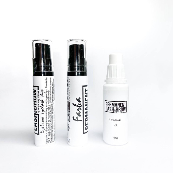 Окисник 3% Permanent lash&brow, 15 мл
