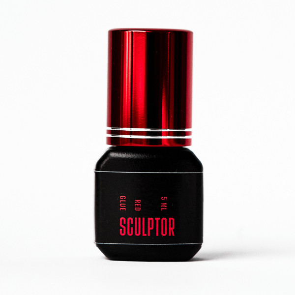 Клей для нарощування вій Red SCULPTOR, 5 мл (0,3-0,5 сек), чорний