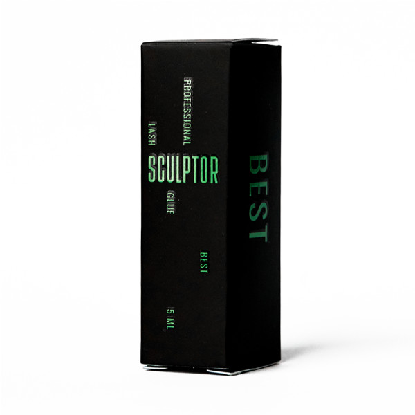 Клей для нарощування вій Best Sculptor Lash, 5 мл (0,5-1 сек), чорний