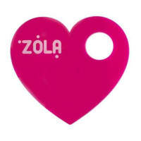 Палітра ZOLA для змішування фарбників (серце)