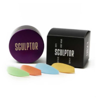 Бігуді, валики для ламінування вій Open Look Color Mix SCULPTOR, 4 пари (S, M, L, XL)
