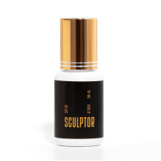 Клей для нарощування вій Gold, Sculptor Lash 10ml (0,5 сек.), чорний