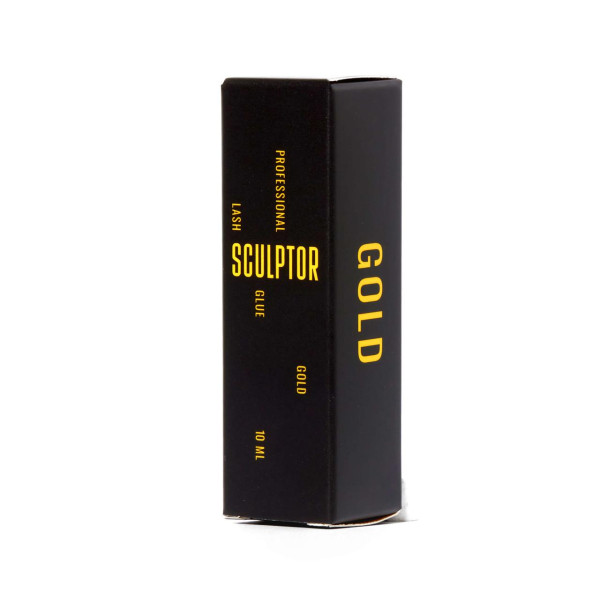 Клей для нарощування вій Gold, Sculptor Lash 10ml (0,5 сек.), чорний