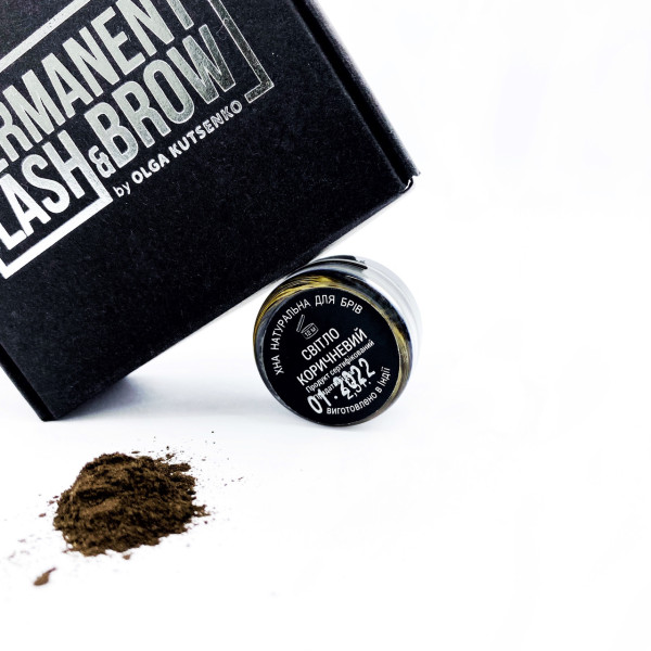 Набір хни для брів Permanent Lash&Brow 5 відтінків по 2,5 г