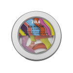 Бігуді, валики для ламінування вій Rainbow L-Curl ZOLA 5 пар (2s, 2.5 M, 3L, 4XL, 4.5 XLL)