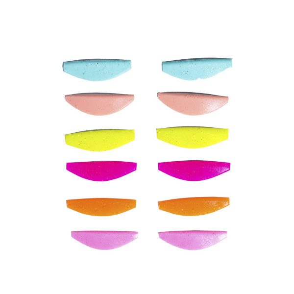 Бігуді, валики для ламінування вій ZOLA Marshmallow Lami Pads 6 пар (SS, S, M, L, LL, XL)