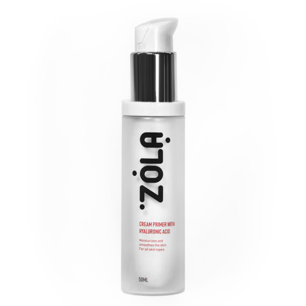 Праймер крем с гиалуроновой кислотой ZOLA Cream Primer With Hyaluronic Acid, 50мл