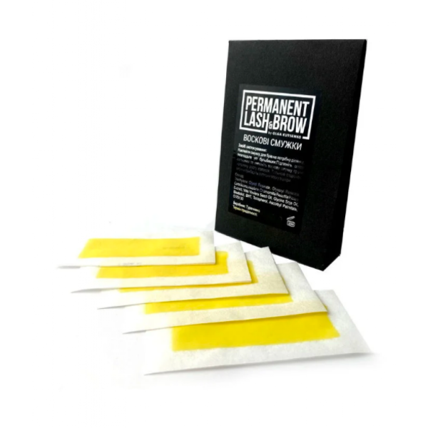 Воскові смужки для брів Permanent Lash&Brow (5 шт)