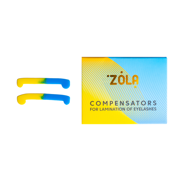Компенсатори для ламінування вій ZOLA Compensators For Lamination Of Eyelashes (Жовто-блакитні)