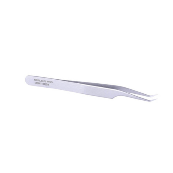 Пинцет для ресниц Staleks Pro Expert 41/8 (mini-L, 32')