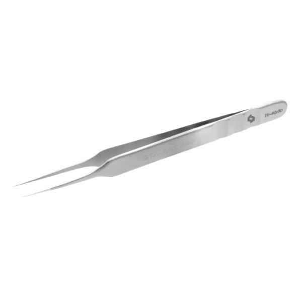 Пинцет для ресниц Staleks Pro Expert 40/10 (прямой) Пинцет для ресниц Staleks Pro Expert 40/10 (прямой)
