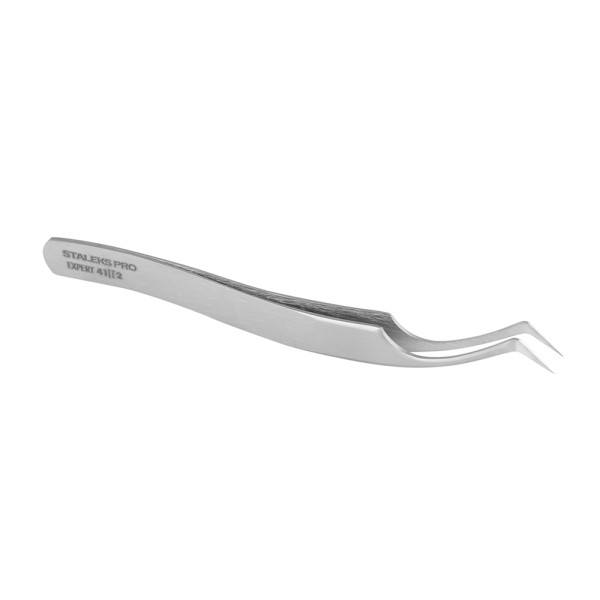 Пинцет для ресниц Staleks Pro Expert 41/2 (L-образный, 40') Пинцет для ресниц Staleks Pro Expert 41/2 (L-образный, 40')
