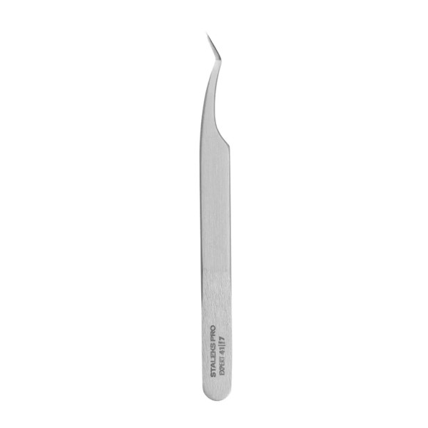 Пинцет для ресниц Staleks Pro Expert 41/7 (L-образный, 30')