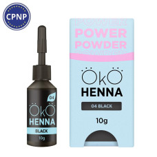 Хна для брів OKO Power Powder, 04 Black, 10 г