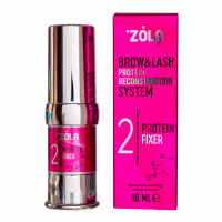 Складник для ламінування брів та вій ZOLA Brow&Lash 02 Protein Fixer, 10 мл