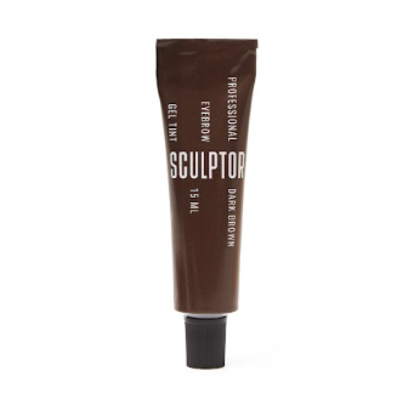 Гель-фарба для брів SCULPTOR Dark brown, 15 мл