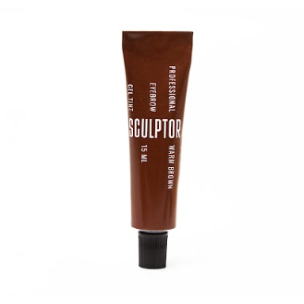Гель-фарба для брів SCULPTOR Warm brown, 15 мл Гель-фарба для брів SCULPTOR Warm brown, 15 мл