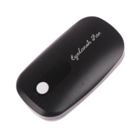 Вентилятор для сушіння вій, чорний - Eyelash Fan (USB)